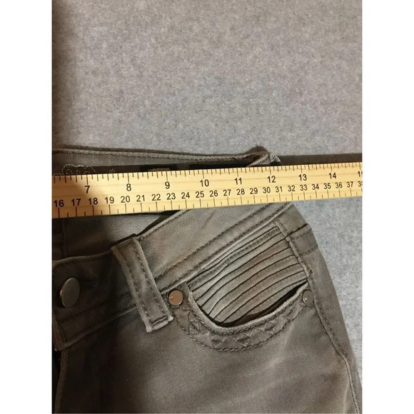 Womens Miss Me Jeans Size 24 Grey Wash Low Rise Skinny Jeans Basic Classic - Picture 2 of 5